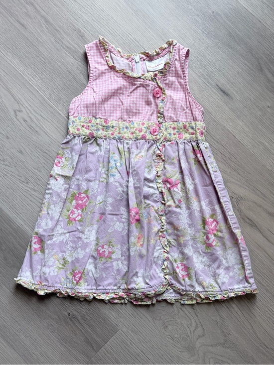 Hanna Andersson Other - Hanna Andersson Ruffle Sundress - Pink/Purple (size 100 or US 4)